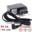 AC DC 9V 1A 1000ma Power Supply Adaptor reverse polarity Adapter Charger EU Plug Connectors: DC interface Custom Bundl AC DC 9V 1A 1000ma Power Supply Adaptor reverse polarity Adapter Charger EU Plug Connectors: DC interface Custom Bundl